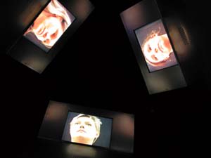 Perspektive des Rollstuhlfahrers